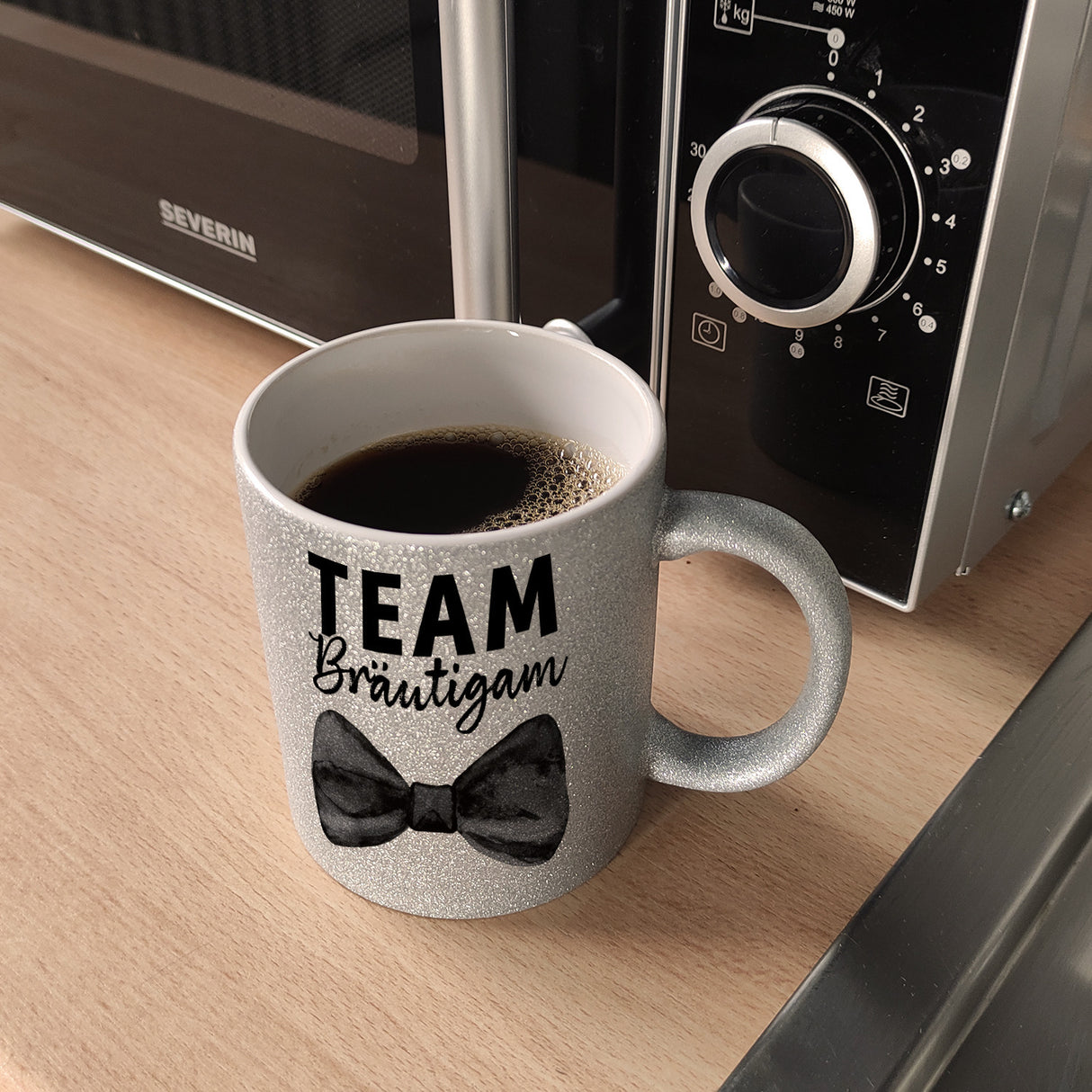 Trauzeuge Kaffeebecher mit Spruch Team Bräutigam
