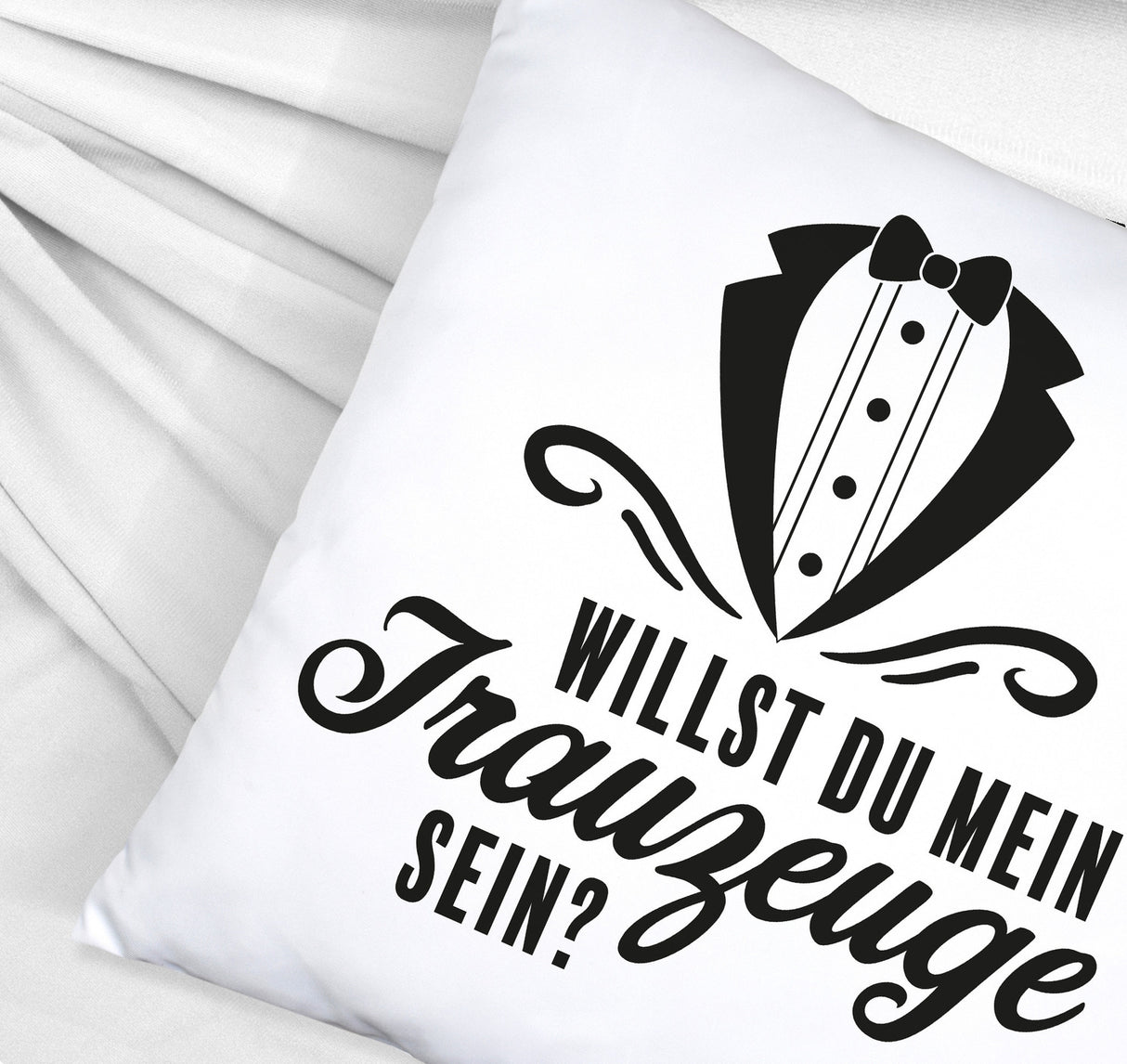 Willst du mein Trauzeuge sein Kissen