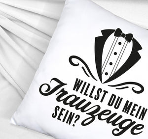 Willst du mein Trauzeuge sein Kissen