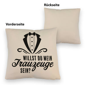 Willst du mein Trauzeuge sein Kissen
