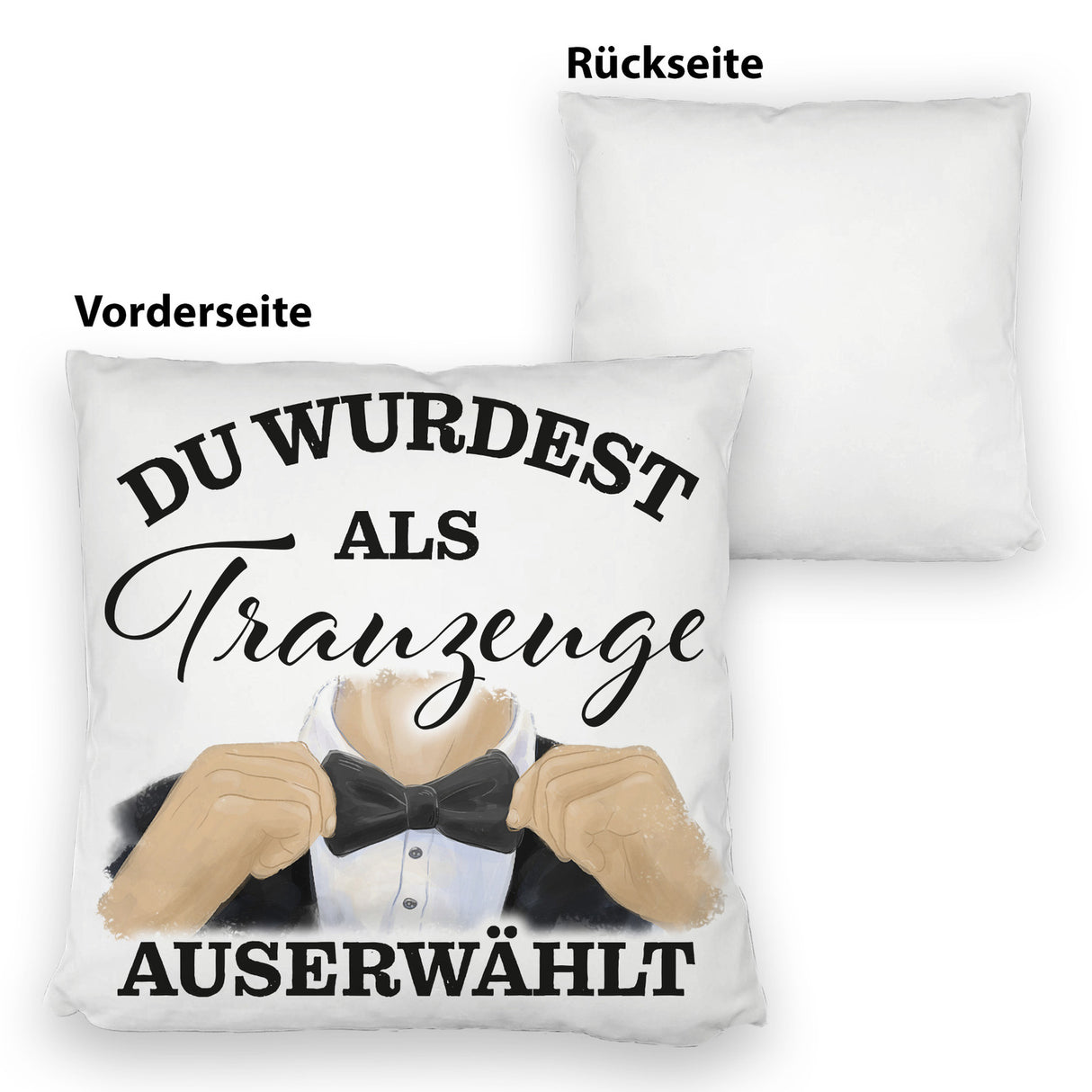 Als Trauzeuge auserwählt Kissen