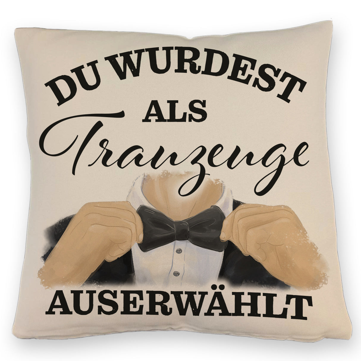 Als Trauzeuge auserwählt Kissen