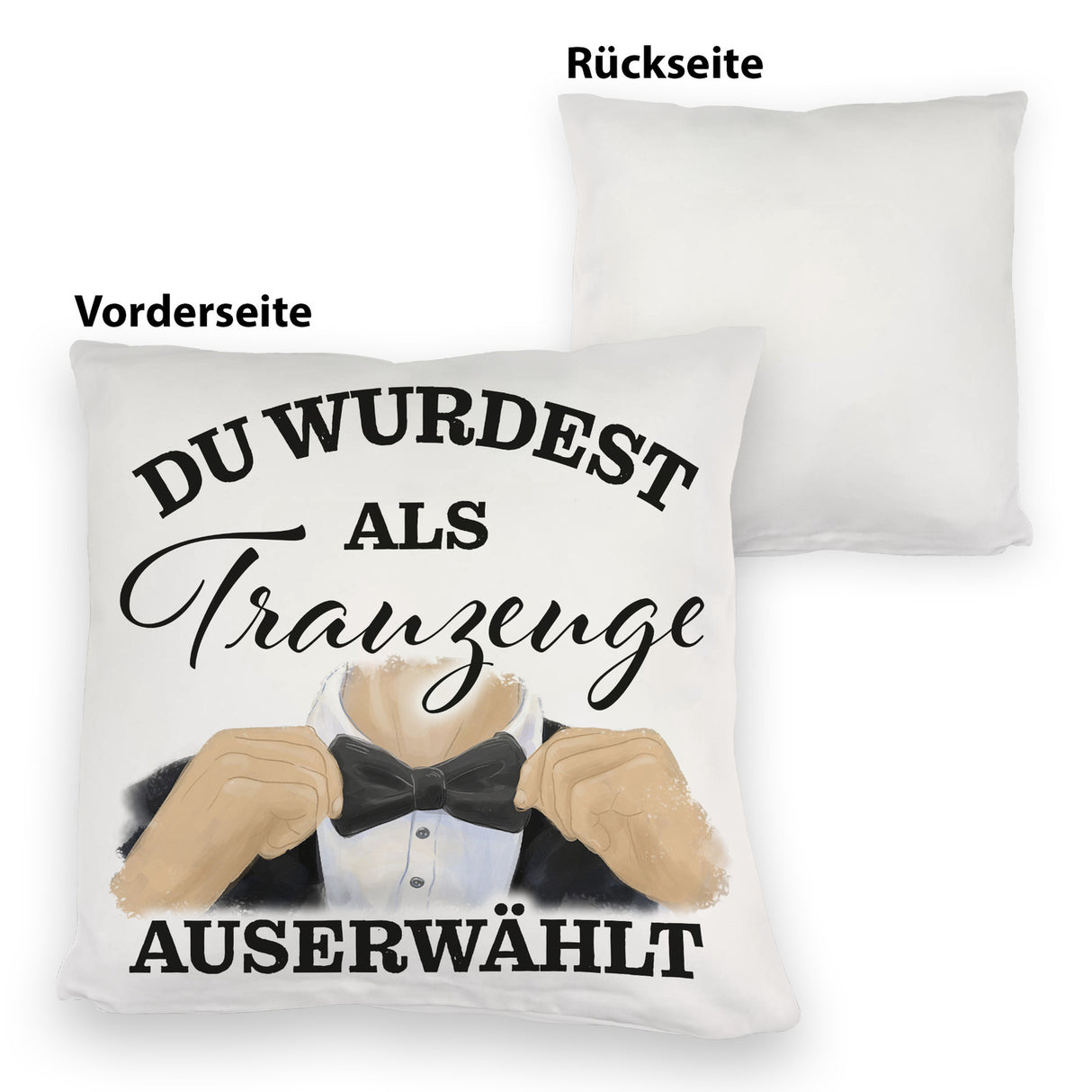 Als Trauzeuge auserwählt Kissen