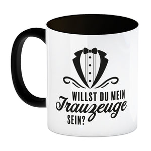 Willst du mein Trauzeuge sein Kaffeebecher