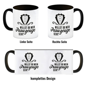 Willst du mein Trauzeuge sein Kaffeebecher