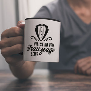 Willst du mein Trauzeuge sein Kaffeebecher