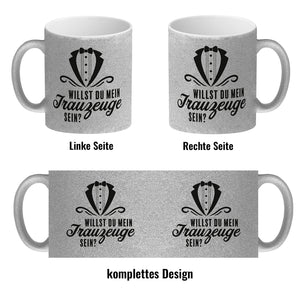 Willst du mein Trauzeuge sein Kaffeebecher
