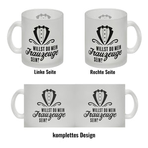 Willst du mein Trauzeuge sein Kaffeebecher