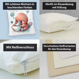 Baby Schnabeltier Kissen