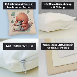 Baby Schnabeltier Kissen
