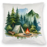 Camping im Wald Kissen