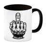 Mittelfinger Comic Kaffeebecher