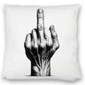 Mittelfinger Kissen
