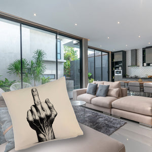 Mittelfinger Kissen