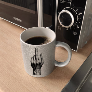 Mittelfinger Kaffeebecher