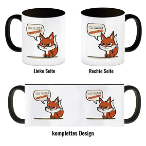 Ich hasse Menschen Fuchstasse Kaffeebecher