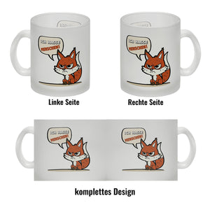 Ich hasse Menschen Fuchstasse Kaffeebecher