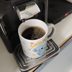 Elefant Kaffeebecher mit Spruch Little sweetheart