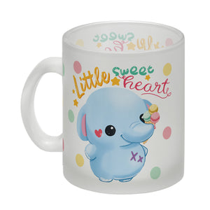Elefant Kaffeebecher mit Spruch Little sweetheart