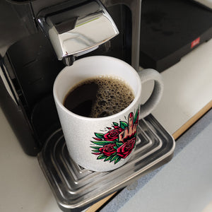 Stinkefinger Rosen - Ich hasse Menschen Kaffeebecher