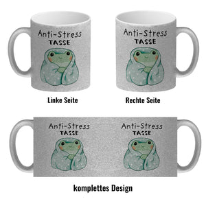 Frosch er Decke mit Spruch Anti-Stress Tasse