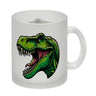 Grüner T-Rex Dinosaurier Kaffeebecher