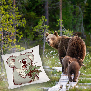 Koalabär Comic Kissen