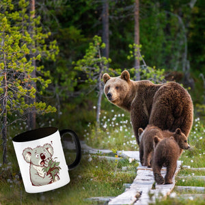 Koalabär Comic Kaffeebecher