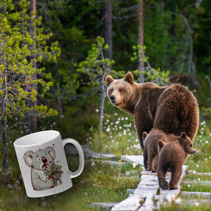 Koalabär Comic Kaffeebecher