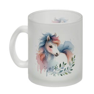 Buntes Pferd Kaffeebecher