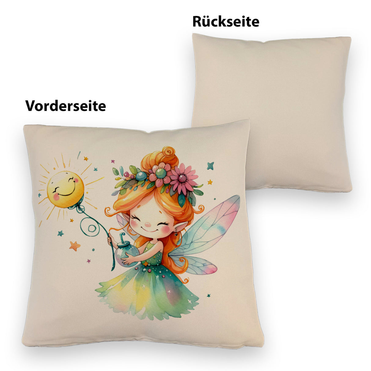 Magische bunte Fee Kissen
