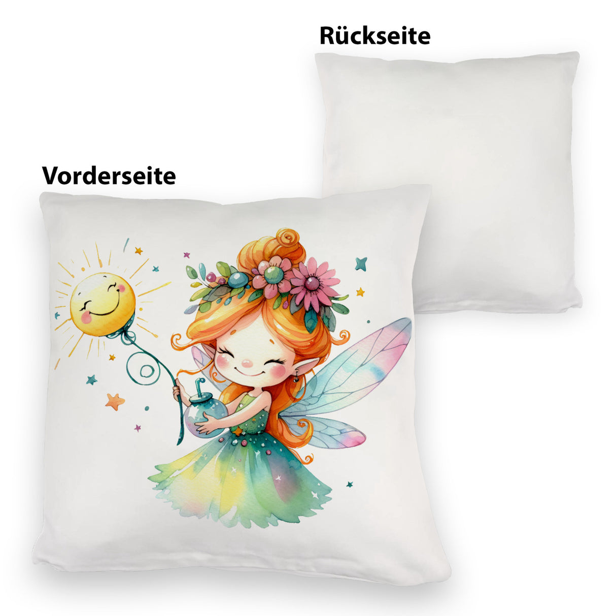 Magische bunte Fee Kissen