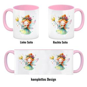 Magische bunte Fee Kaffeebecher