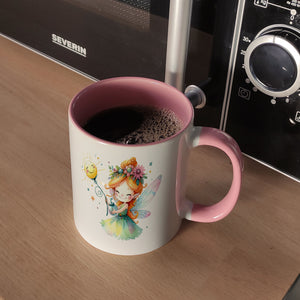 Magische bunte Fee Kaffeebecher