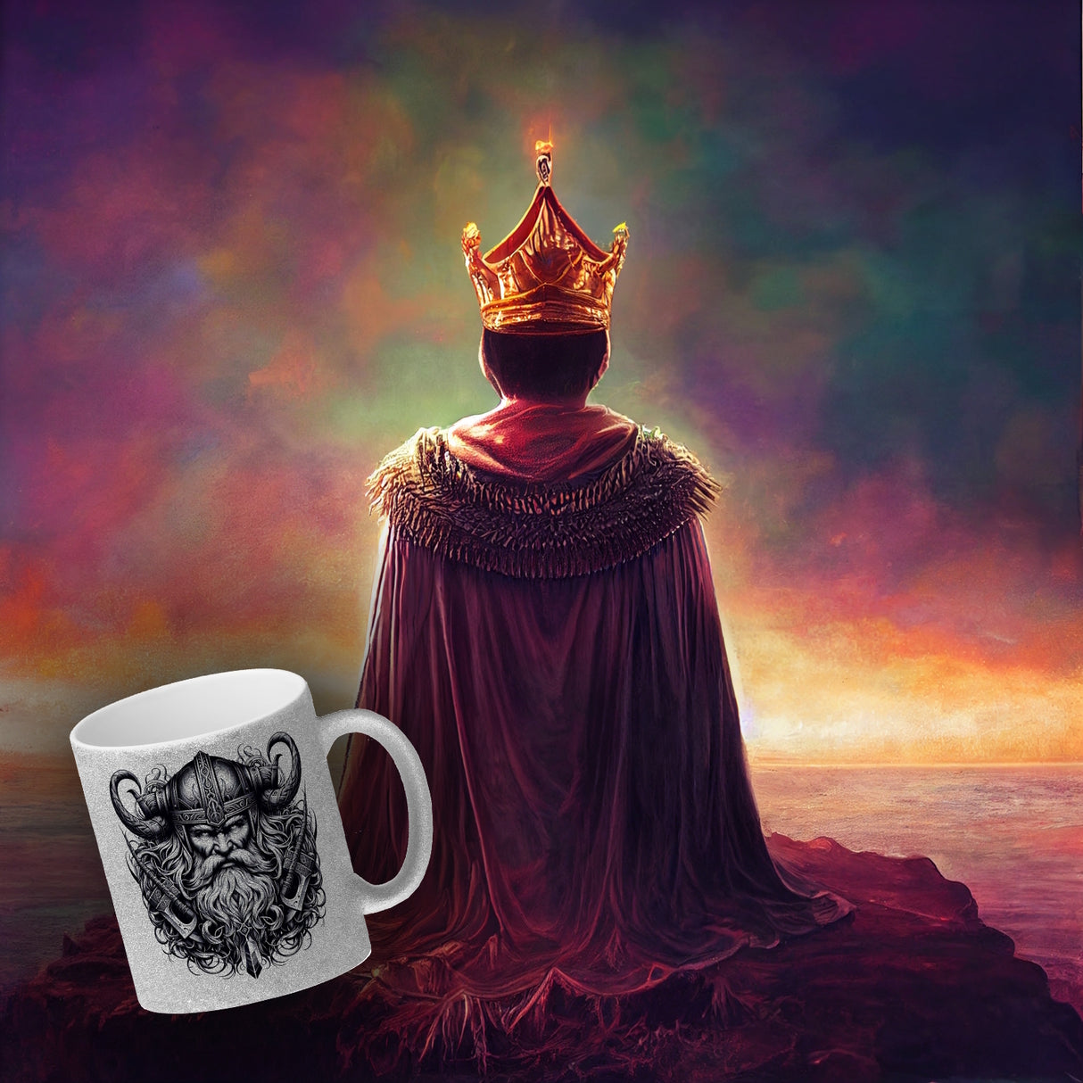Wikingergott Odin Kaffeebecher