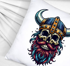Totenkopf Wikinger Kissen