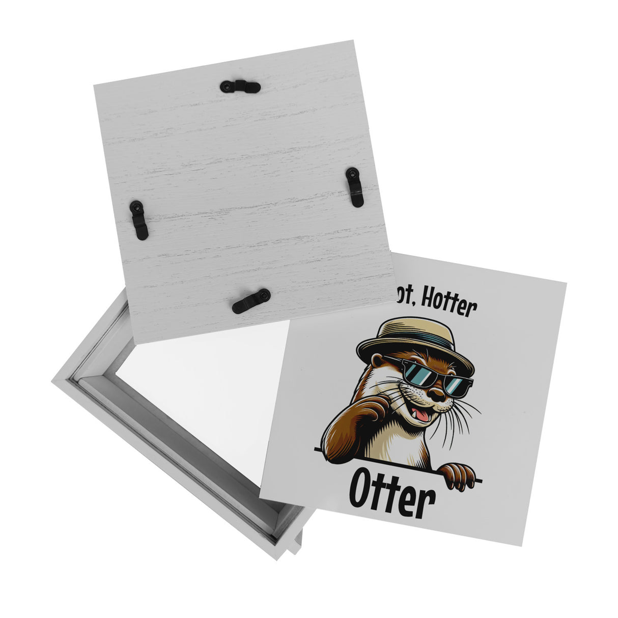 Cooler Otter Spardose mit Spruch Hot Hotter Otter