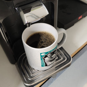 Lustiger Otter mit Sonnenbrille Kaffeebecher