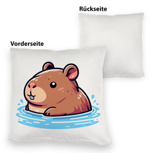 Capybara Comic Kissen