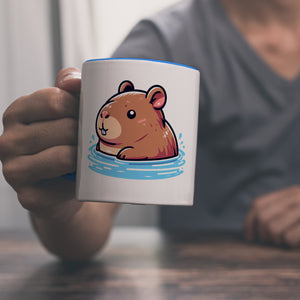 Capybara Comic Kaffeebecher