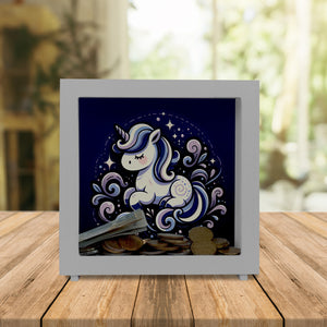 Schlafendes Einhorn Spardose
