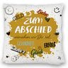 Zum Abschied Wünsche Kissen