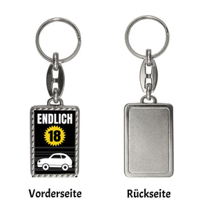 Endlich 18 Auto Schlüsselanhänger