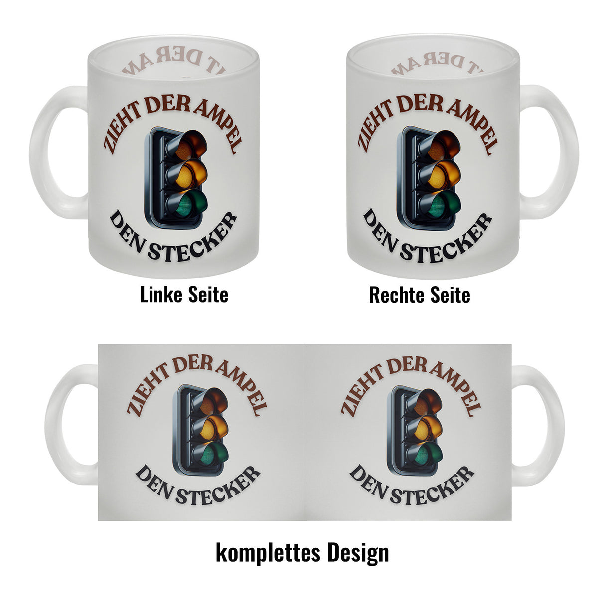 Zieht der Ampel den Stecker Kaffeebecher