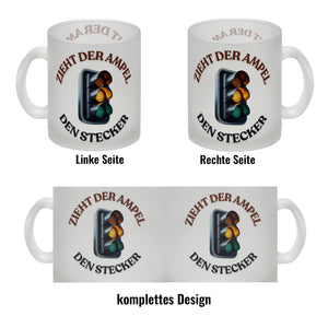 Zieht der Ampel den Stecker Kaffeebecher