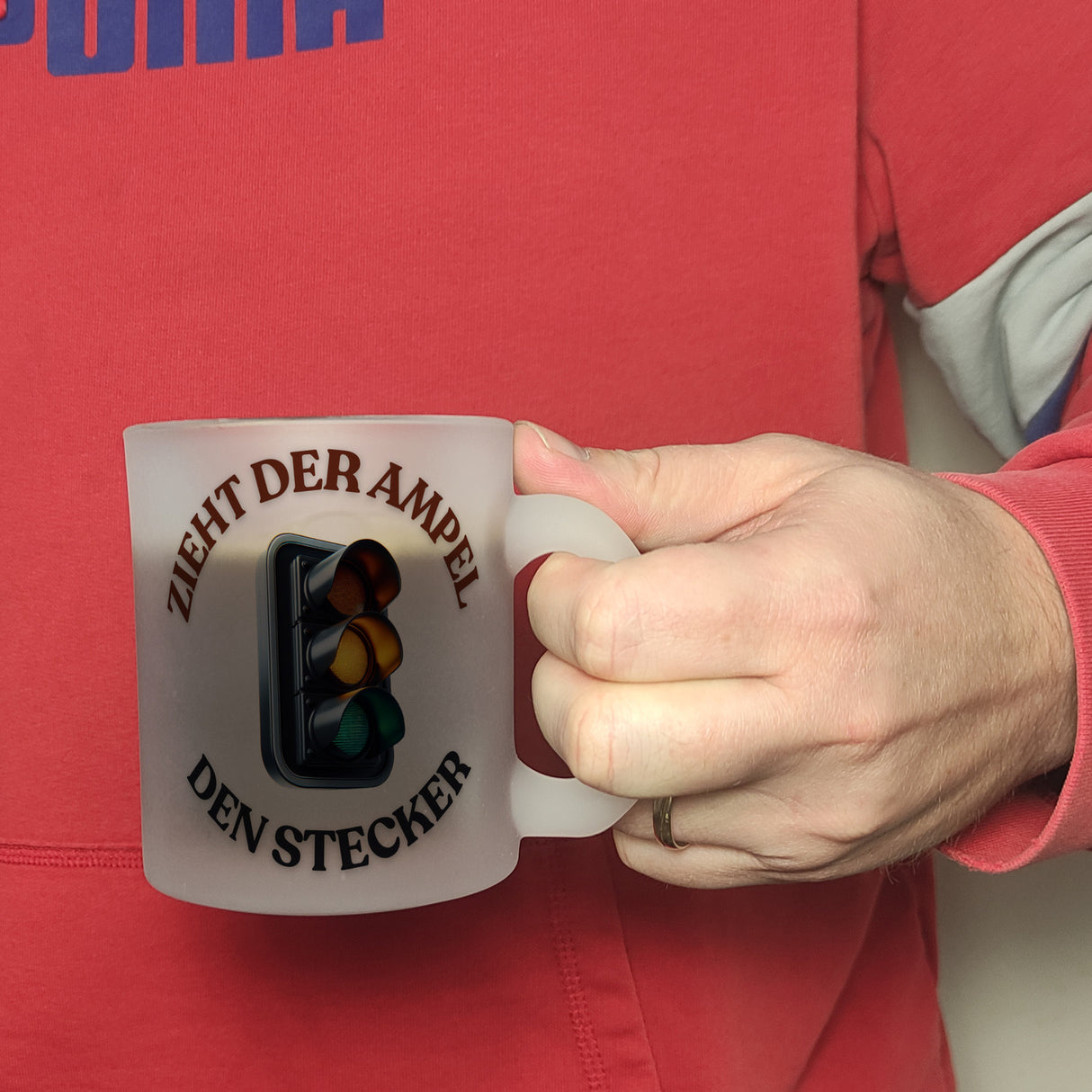 Zieht der Ampel den Stecker Kaffeebecher