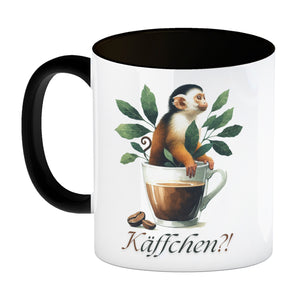 Käffchen - Affe in einer Kaffeetasse Kaffeebecher