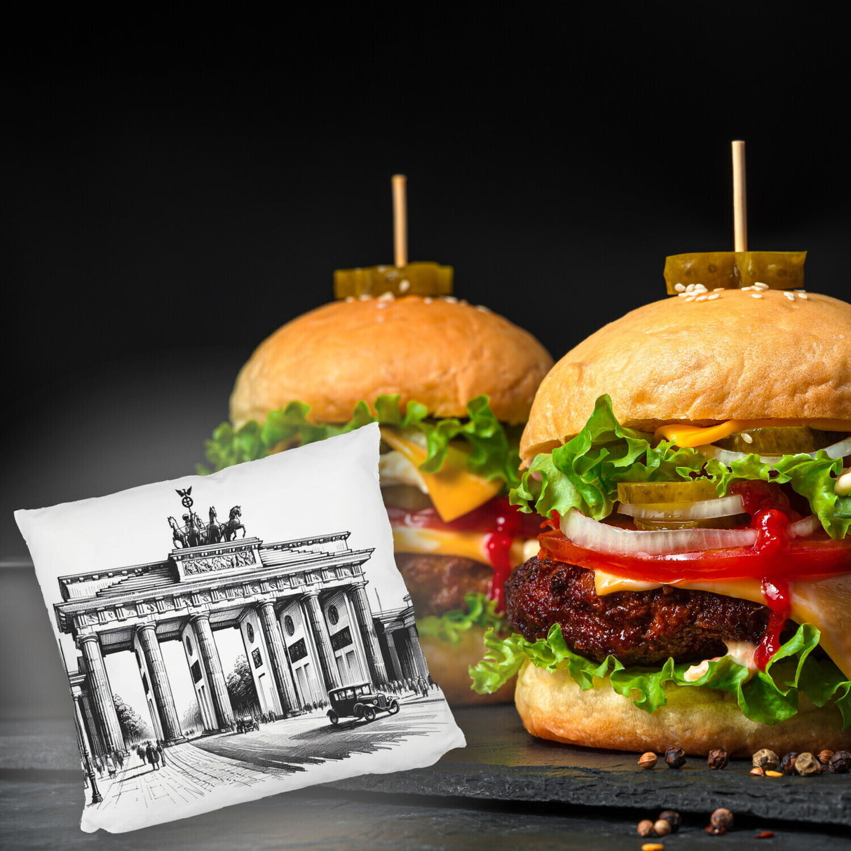 Brandenburger Tor Berlin Kissen