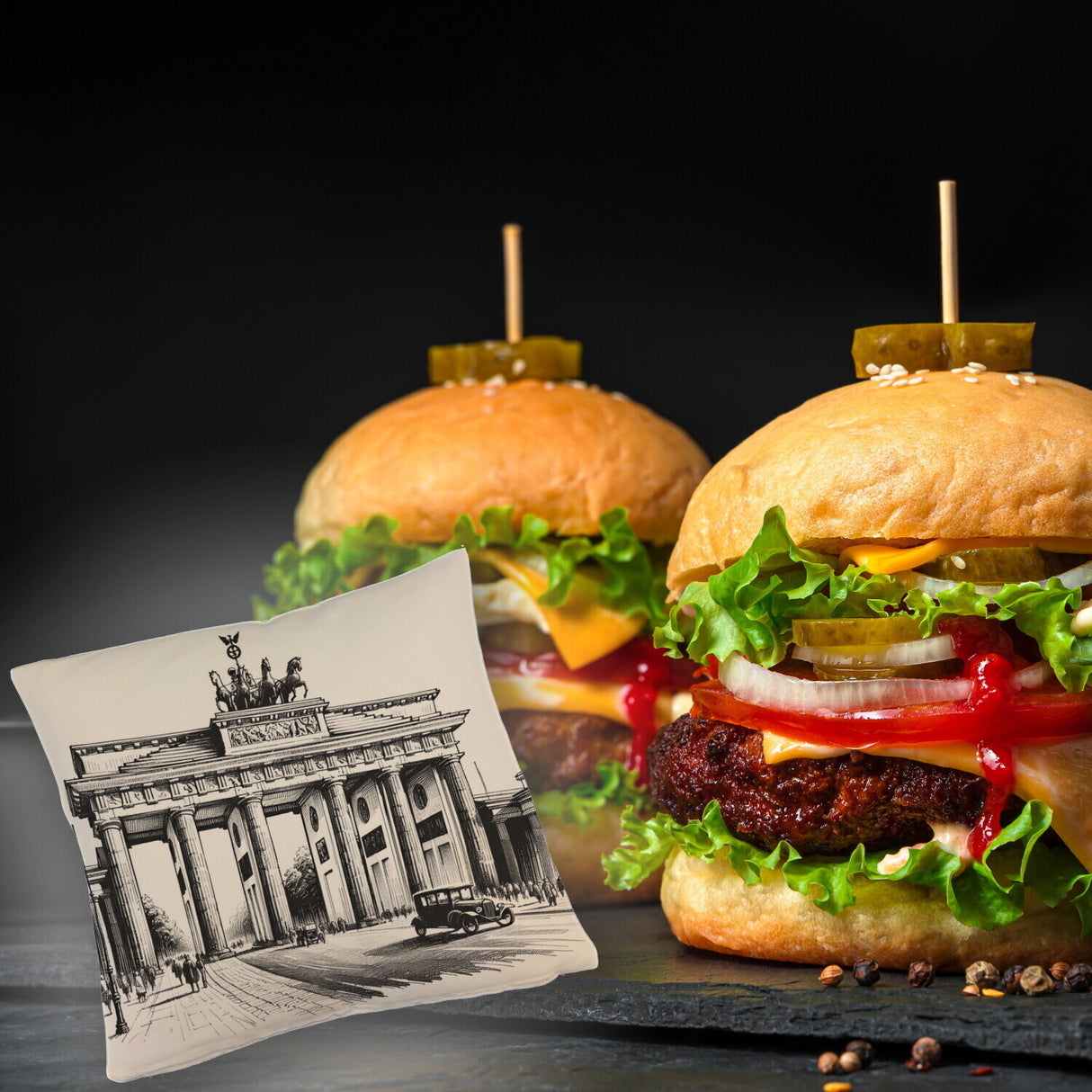 Brandenburger Tor Berlin Kissen