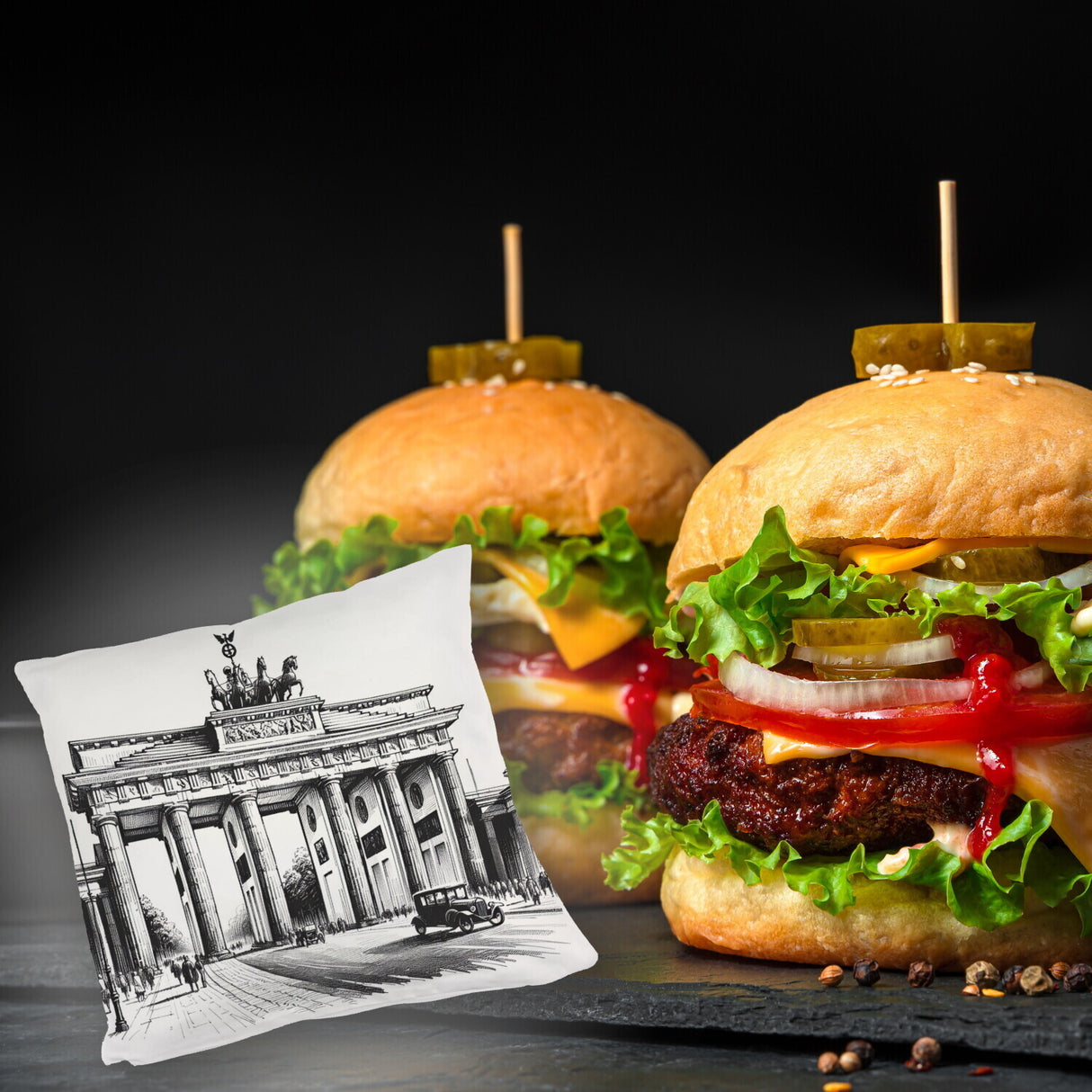 Brandenburger Tor Berlin Kissen